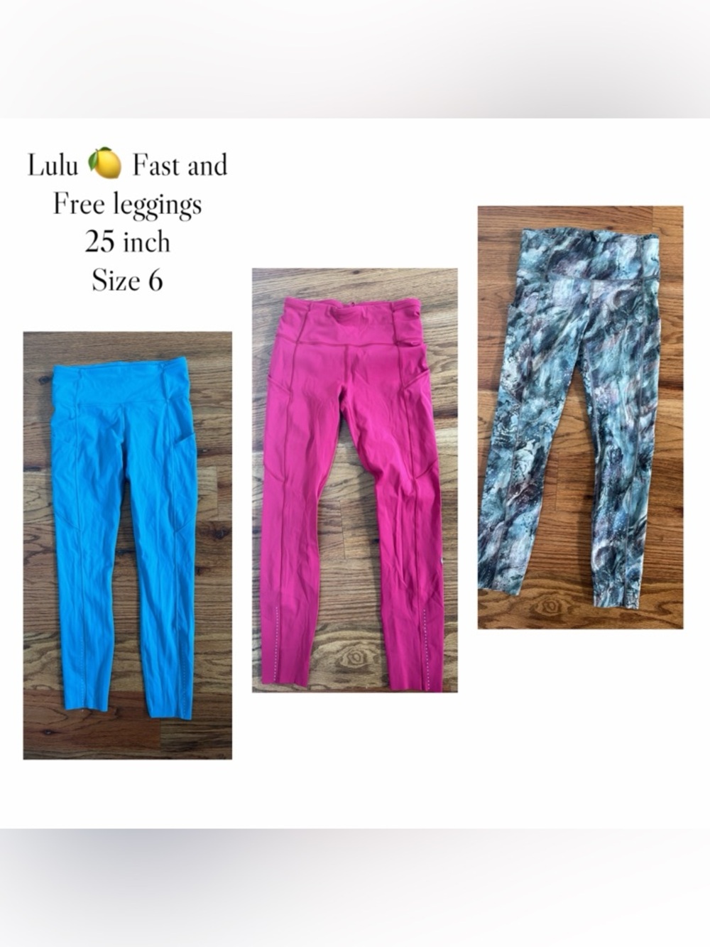 Lululemon Fast and Free Leggings
